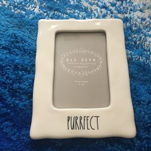 Rae Dunn “Purrfect” 4x6 Photo Frame